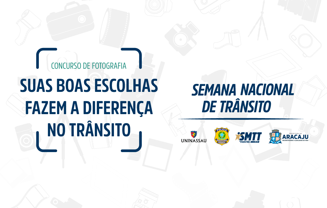 Inscrições de concurso de fotografias da Semana Nacional de Trânsito vão até dia 21 - SMTT Aracaju